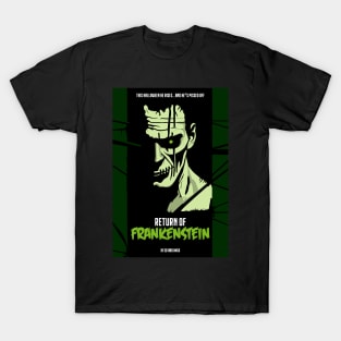 Return of Frankenstein - Movie Poster Concept T-Shirt